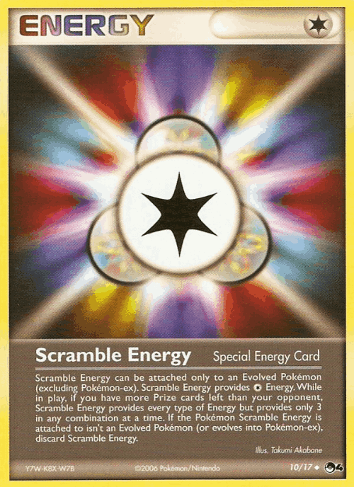 Scramble Energy Pokémon TCG card art