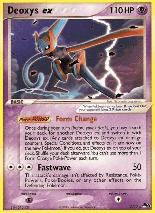 Deoxys ex 17, POP Series 4