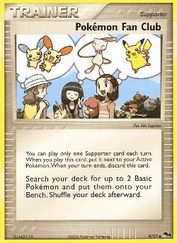 Pokémon Fan Club Pokémon TCG card art