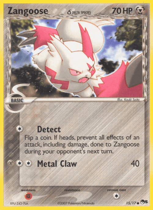 Zangoose δ 15, POP Series 5
