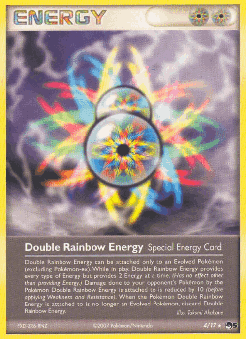 Double Rainbow Energy POP Series 5 card