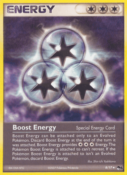 Boost Energy POP Series 5 card