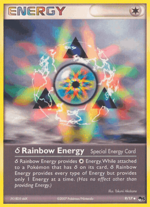 δ Rainbow Energy POP Series 5 card