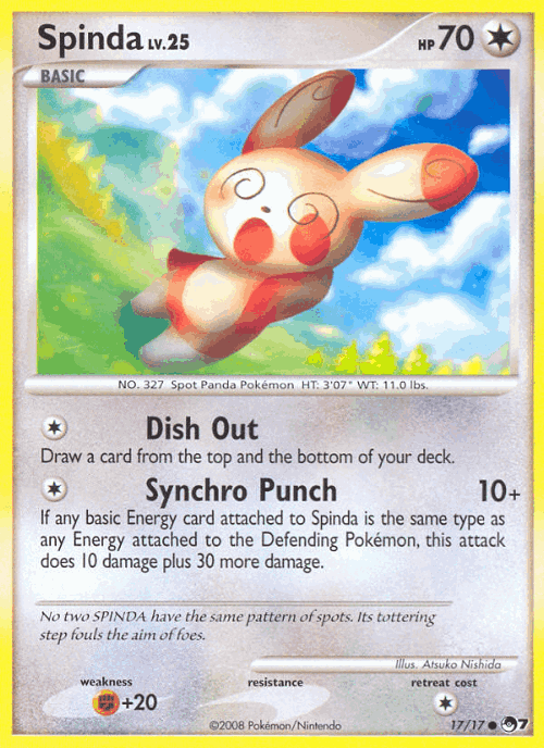 Spinda 17, POP Series 7