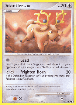 Stantler Pokémon TCG card art