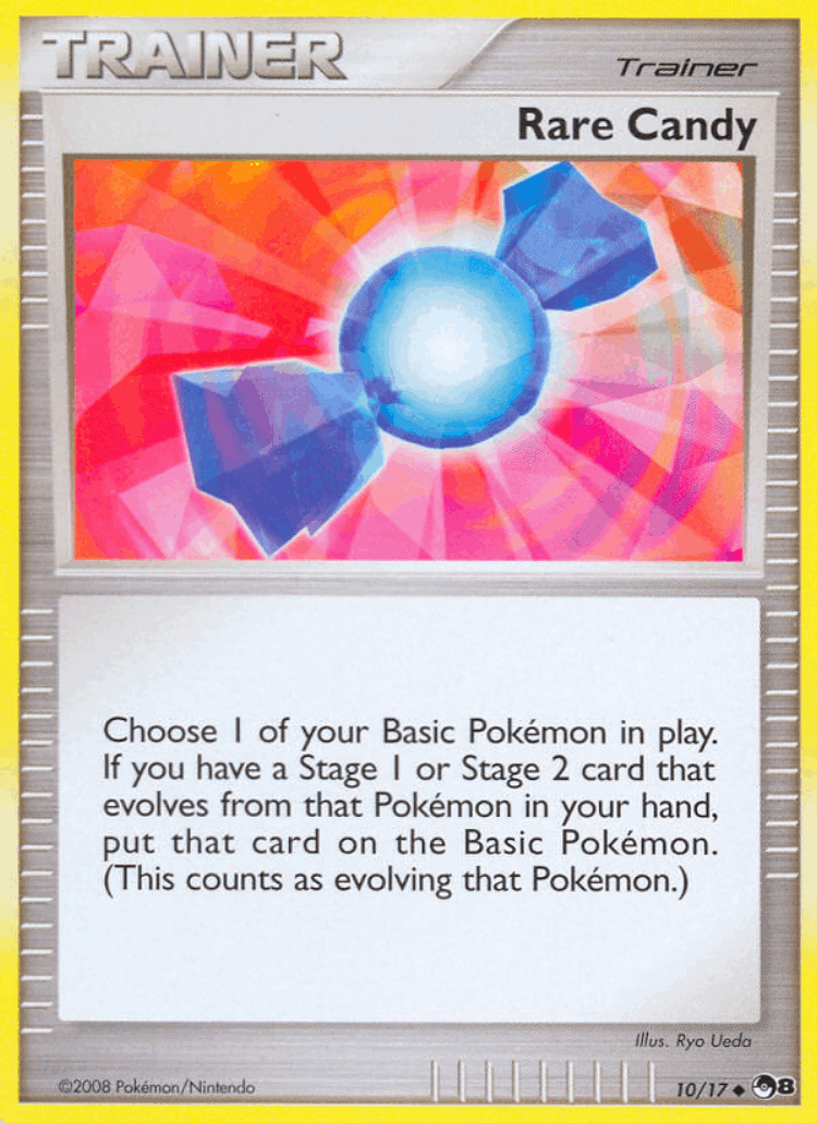 Rare Candy #10 from POP Series 8 - Uncommon - Illustrated by Ryo Ueda