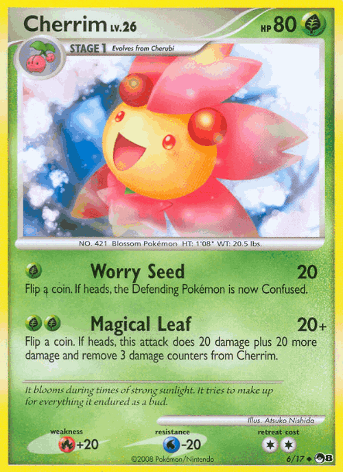 Cherrim Pokémon TCG card art