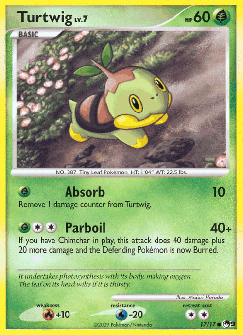 Turtwig 17, POP Series 9