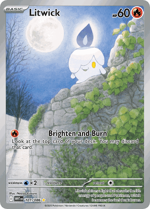 Litwick 101, White Flare