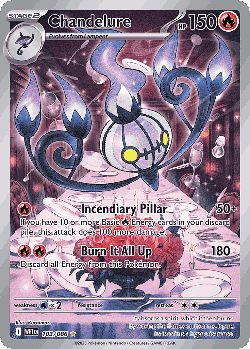 Chandelure 103, White Flare