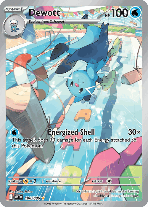 Dewott 106, White Flare