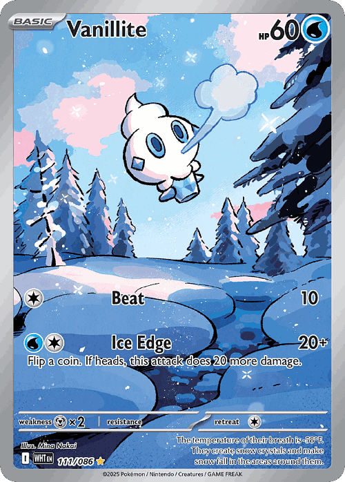 Vanillite 111, White Flare