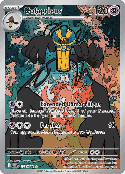 Cofagrigus 123, White Flare