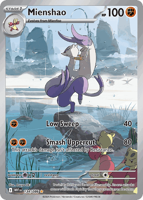 Mienshao 134, White Flare