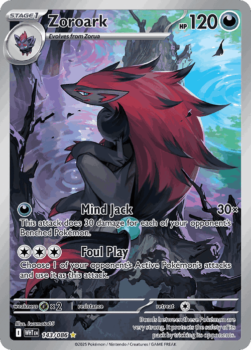 Zoroark 143, White Flare