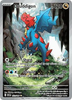 Druddigon 151, White Flare