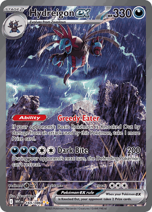 Hydreigon ex 169, White Flare