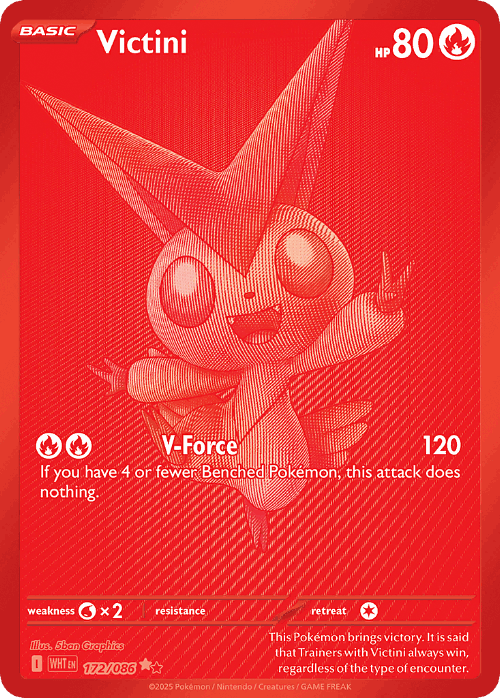 Victini 172, White Flare