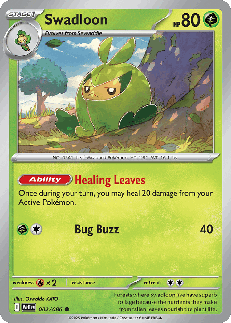 Swadloon #2 from White Flare - Common - Illustrated by Oswaldo KATO