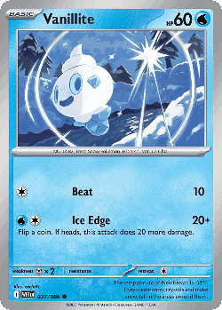 Vanillite 27, White Flare