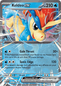 Keldeo ex 30, White Flare