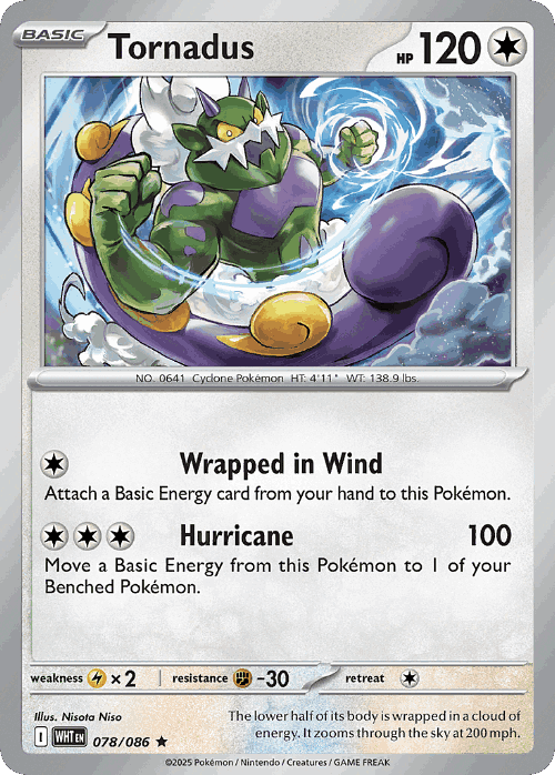 Tornadus 78, White Flare