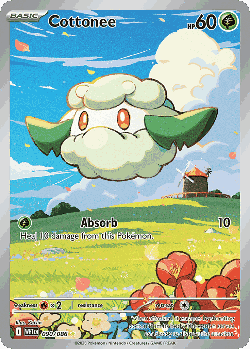 Cottonee 90, White Flare