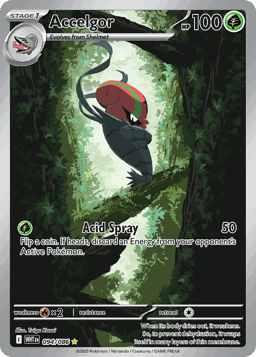 Accelgor 94, White Flare