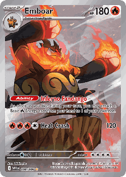 Emboar 98, White Flare