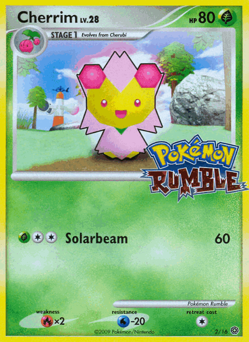 Cherrim Pokémon TCG card art