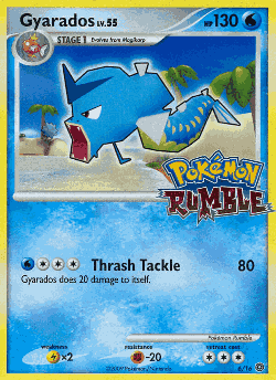 Gyarados Pokémon TCG card art