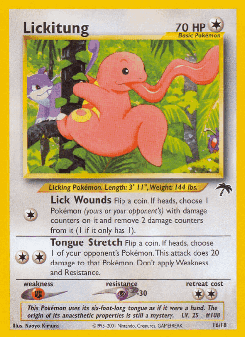 Lickitung 16, Southern Islands