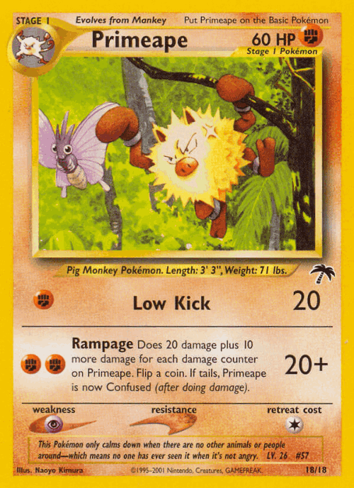 Primeape 18, Southern Islands