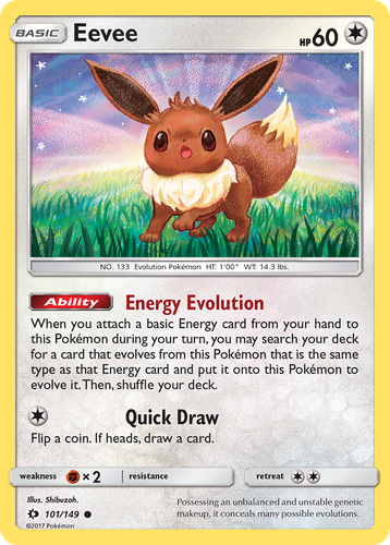 Eevee 101, Sun & Moon