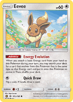 Eevee 101, Sun & Moon