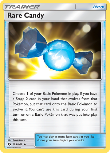 Rare Candy 129, Sun & Moon
