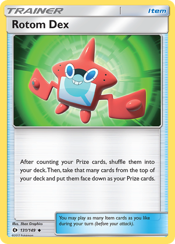 Rotom Dex 131, Sun & Moon