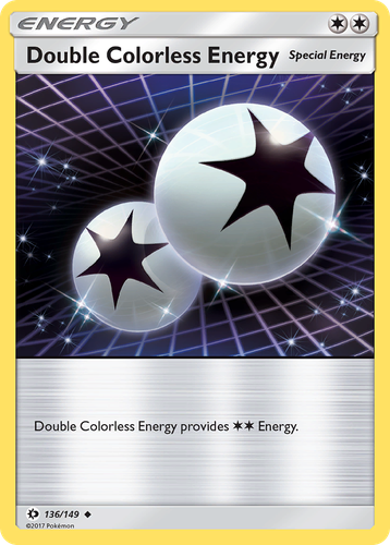 Double Colorless Energy #136 from Sun & Moon - Uncommon