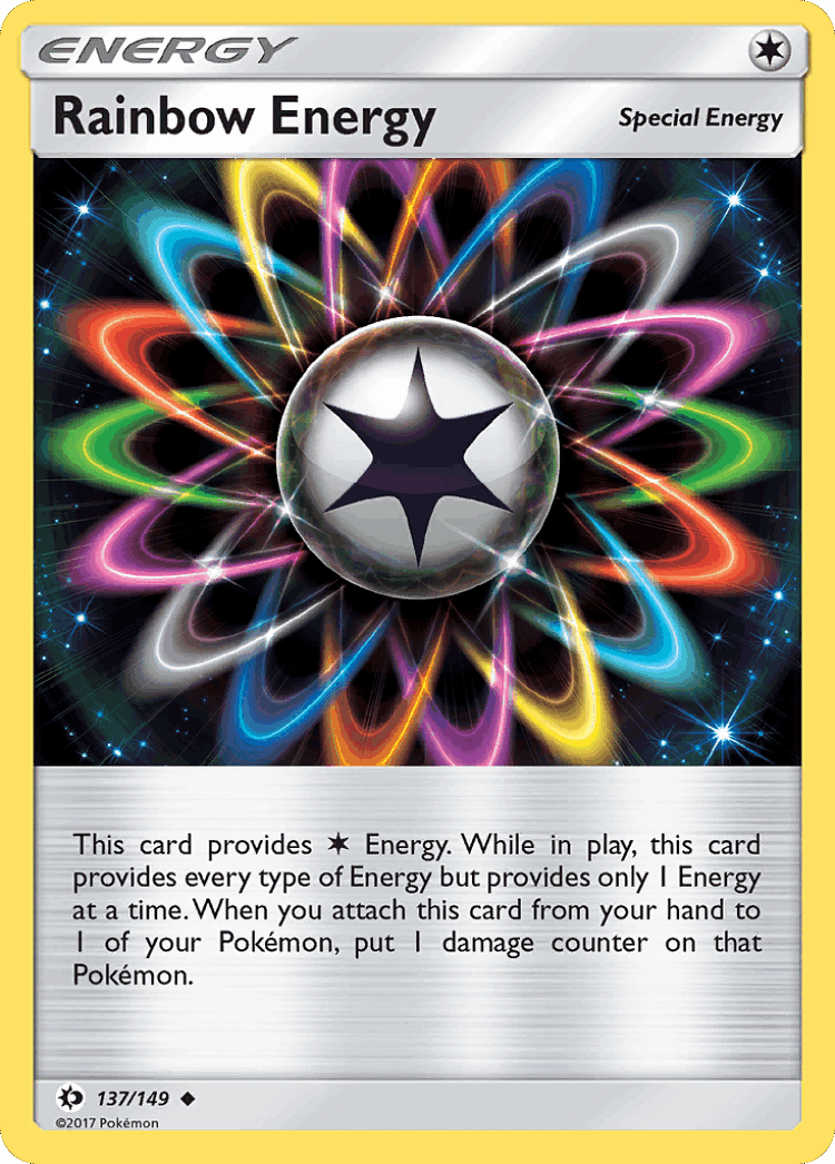 Rainbow Energy #137 from Sun & Moon - Uncommon