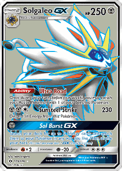 Solgaleo-GX 143, Sun & Moon