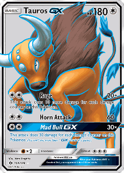 Tauros-GX 144, Sun & Moon