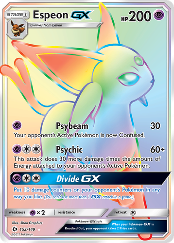 Espeon-GX 152, Sun & Moon