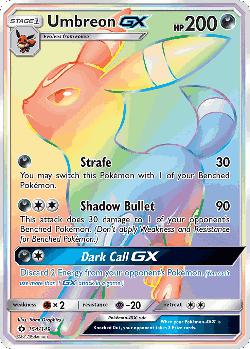 Umbreon-GX 154, Sun & Moon