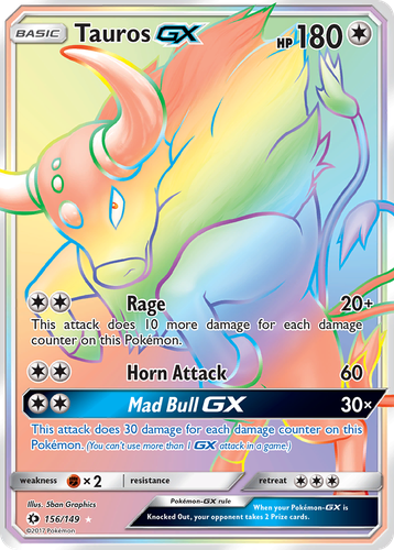 Tauros-GX 156, Sun & Moon