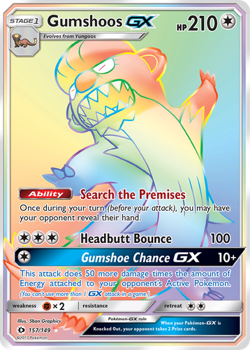 Gumshoos-GX 157, Sun & Moon