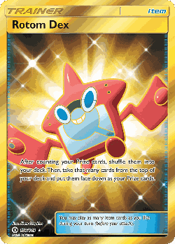 Rotom Dex 159, Sun & Moon