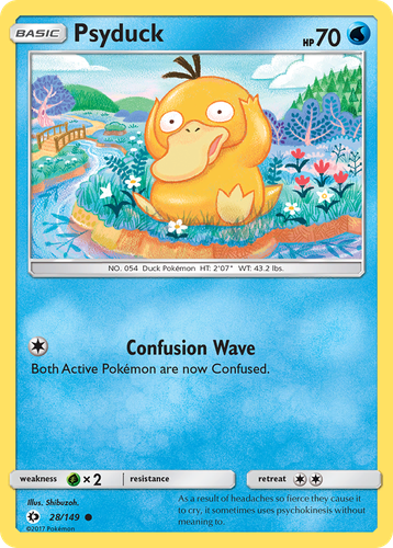 Psyduck 28, Sun & Moon