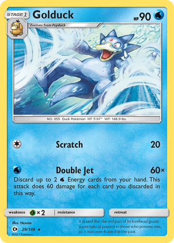 Golduck 29, Sun & Moon