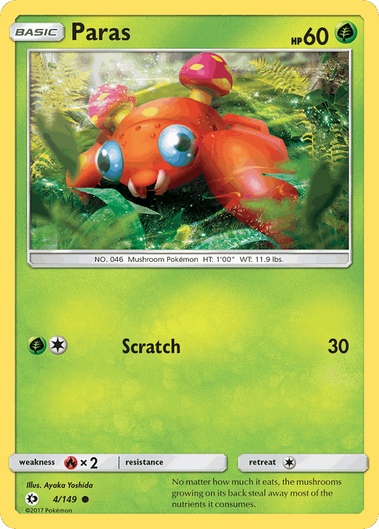 Paras #4 from Sun & Moon - Common - Illustrated by Ayaka Yoshida