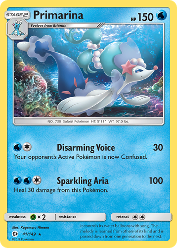 Primarina 41, Sun & Moon